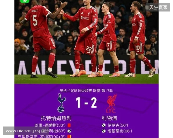 剑南春|利物浦2-1九人热刺,西蒙斯直红,伊萨克破门后伤退